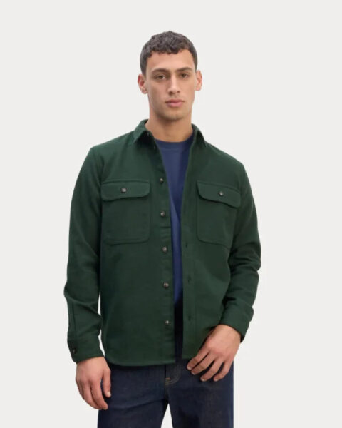 The Heavyweight Overshirt Black - Image 2