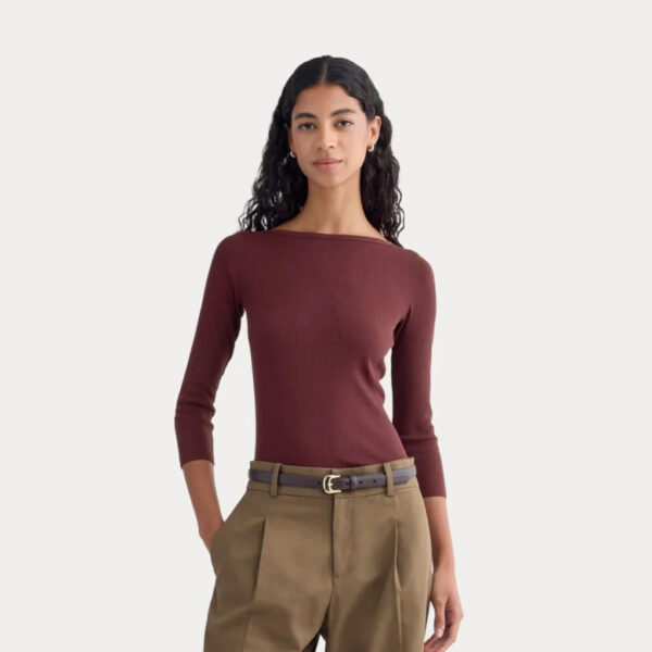 Slim-Fit Crew in Cozy Waffle