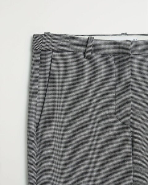 Houndstooth suit trousers - Image 2
