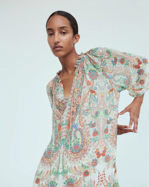 Floral print dress - Image 1