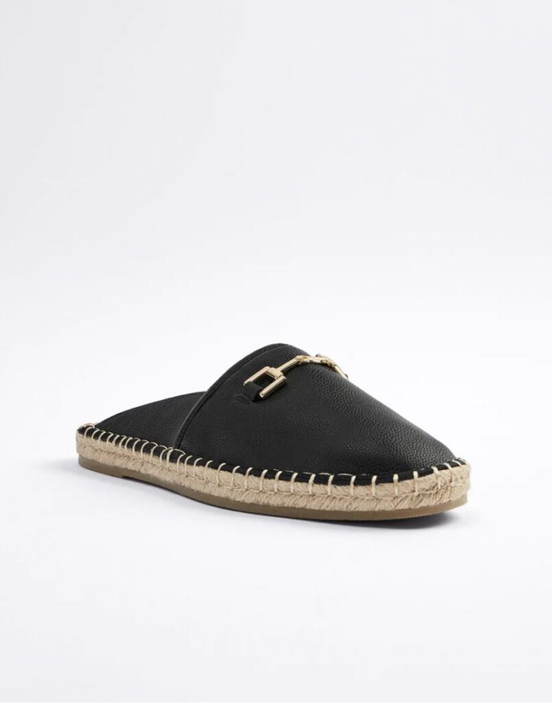 Black Suede espadrilles