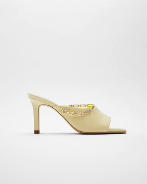 Heel leather sandals - Image 1