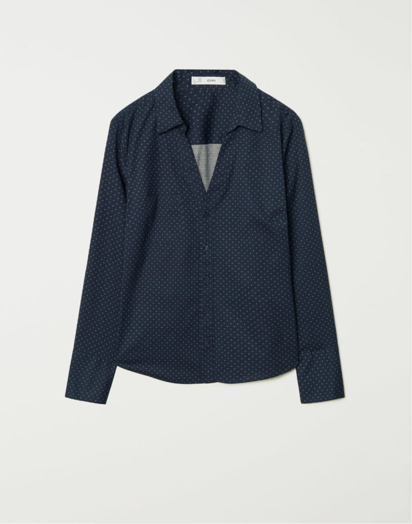 Micro print shirt