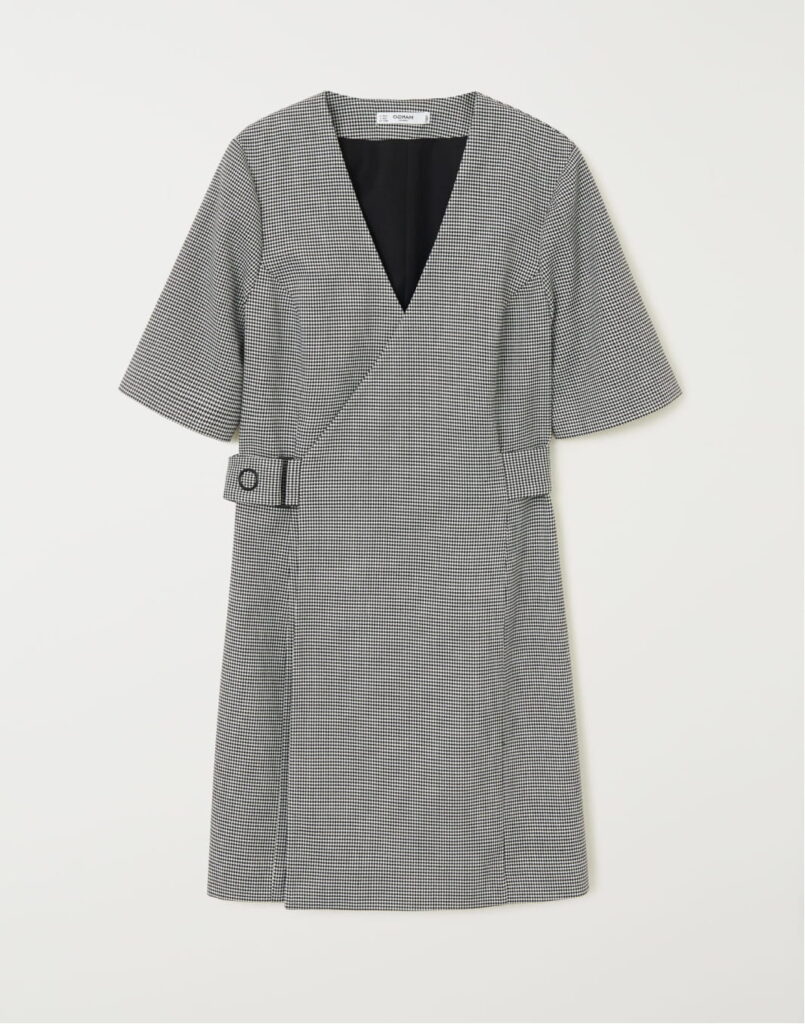 Belt wrap dress