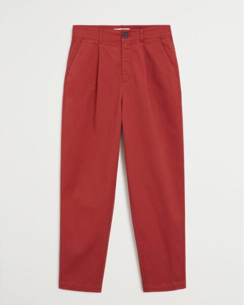Relaxed fit cropped trousers - Image 2