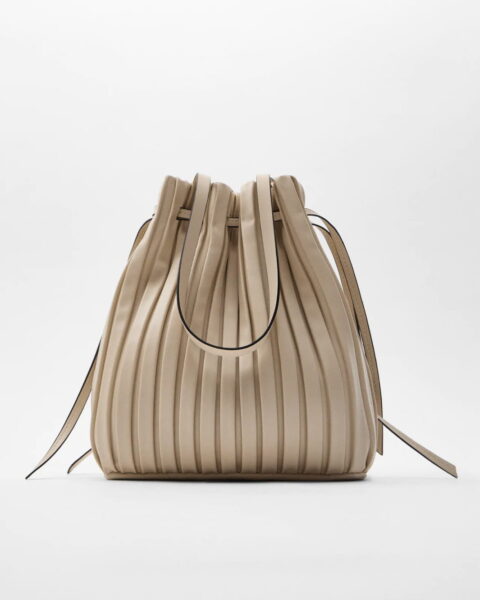 Pleats baguette bag - Image 1