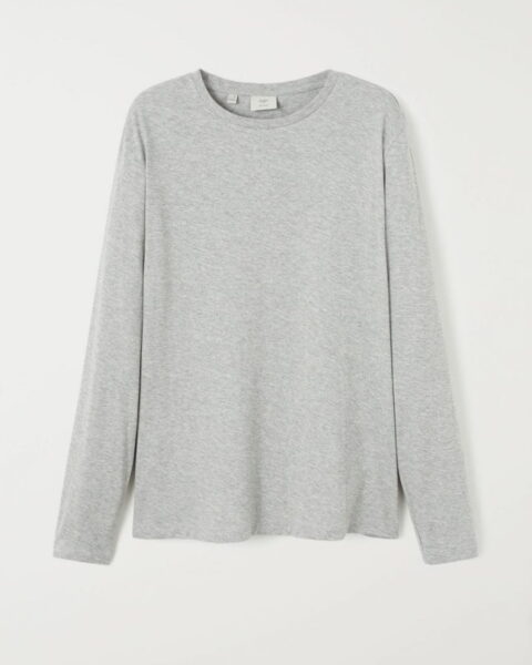 Long sleeve cotton T-shirt - Image 2