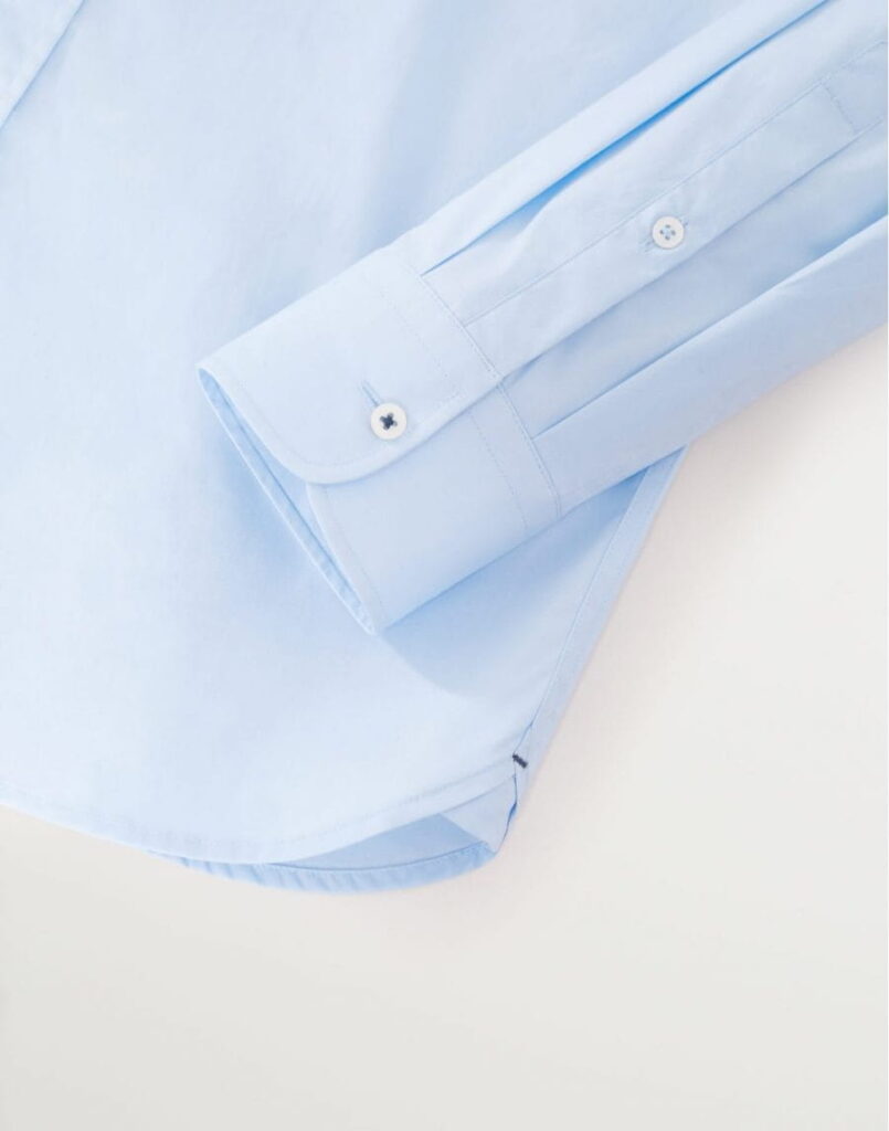 Slim fit cotton shirt