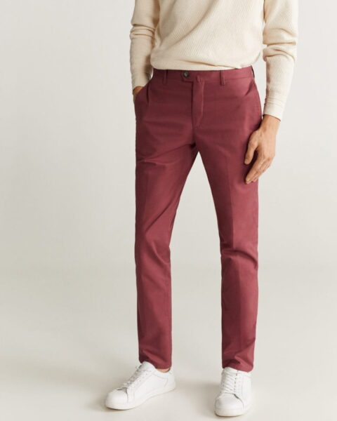 Serge chino trousers - Image 1
