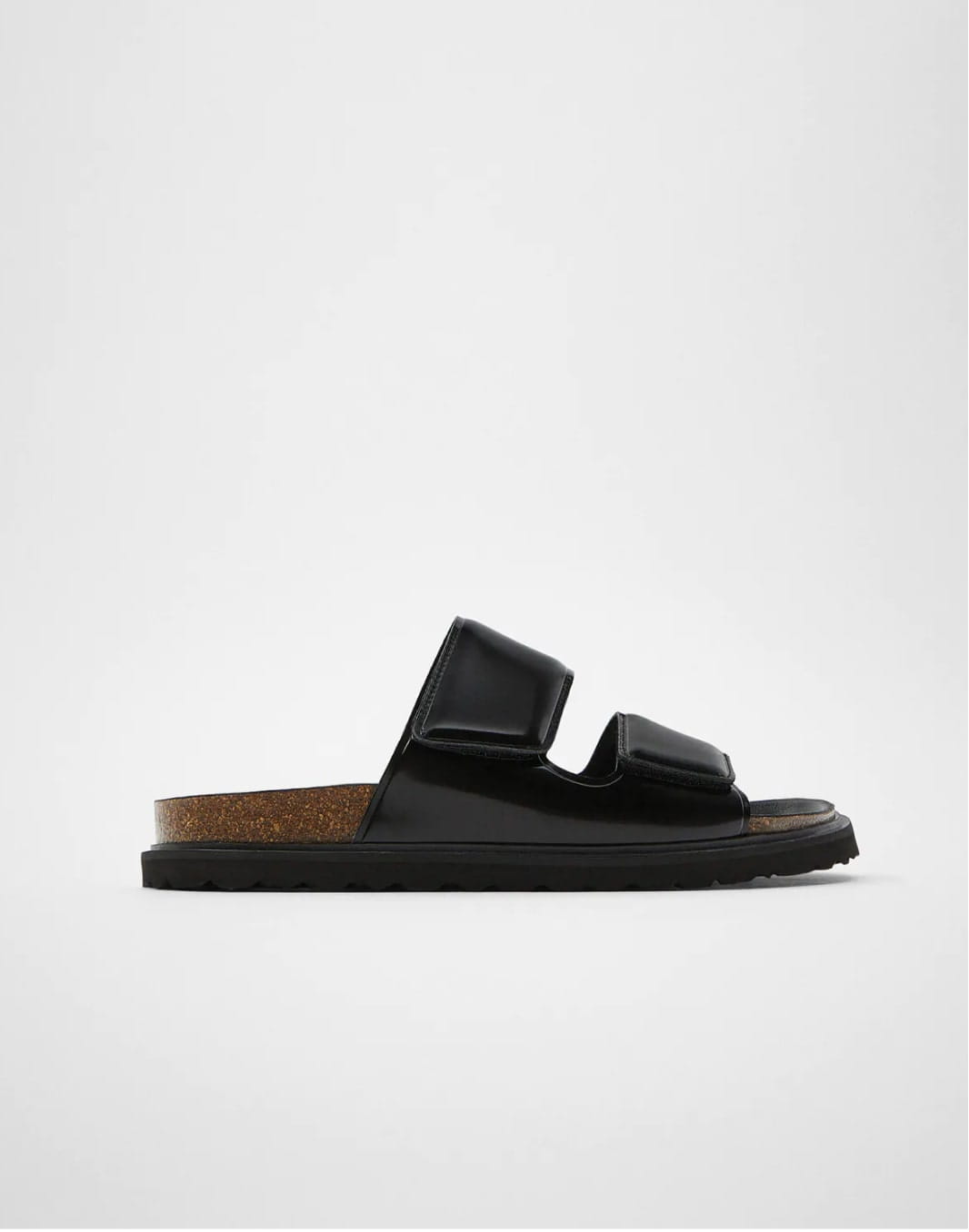 Dark slide sandals - Image 1