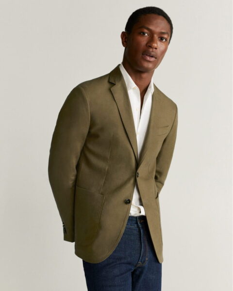 Microstructure suit blazer - Image 1