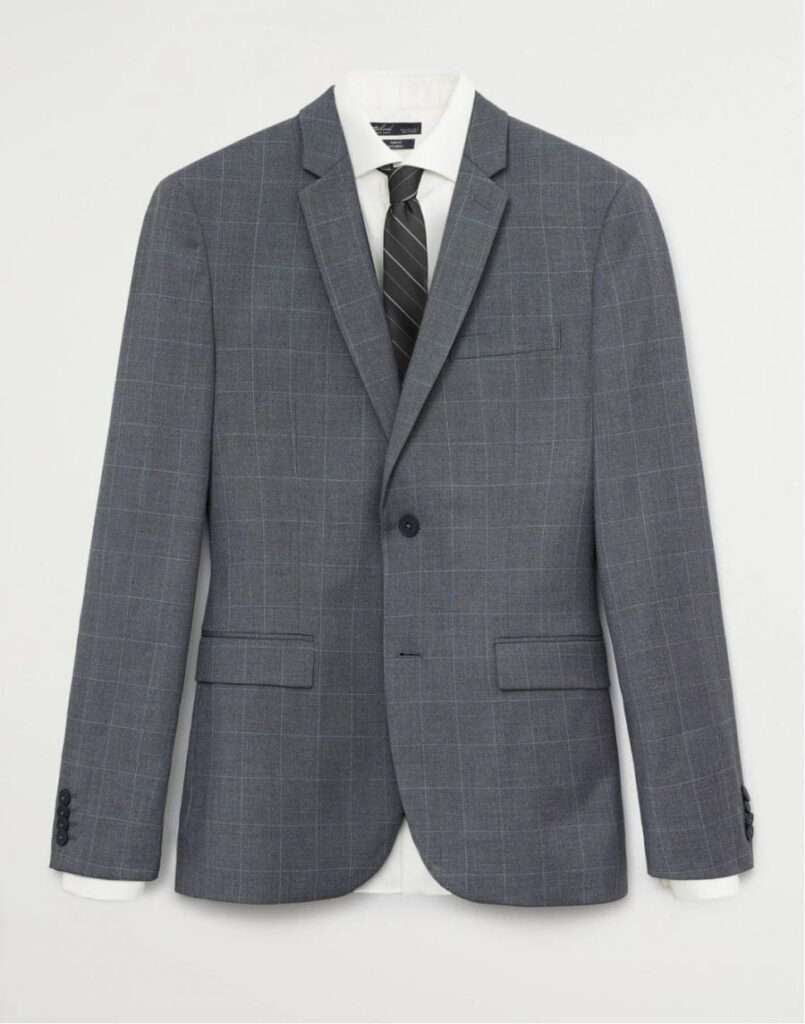 Slim fit suit blazer