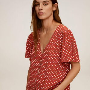 Polka-dot blouse - Image 1