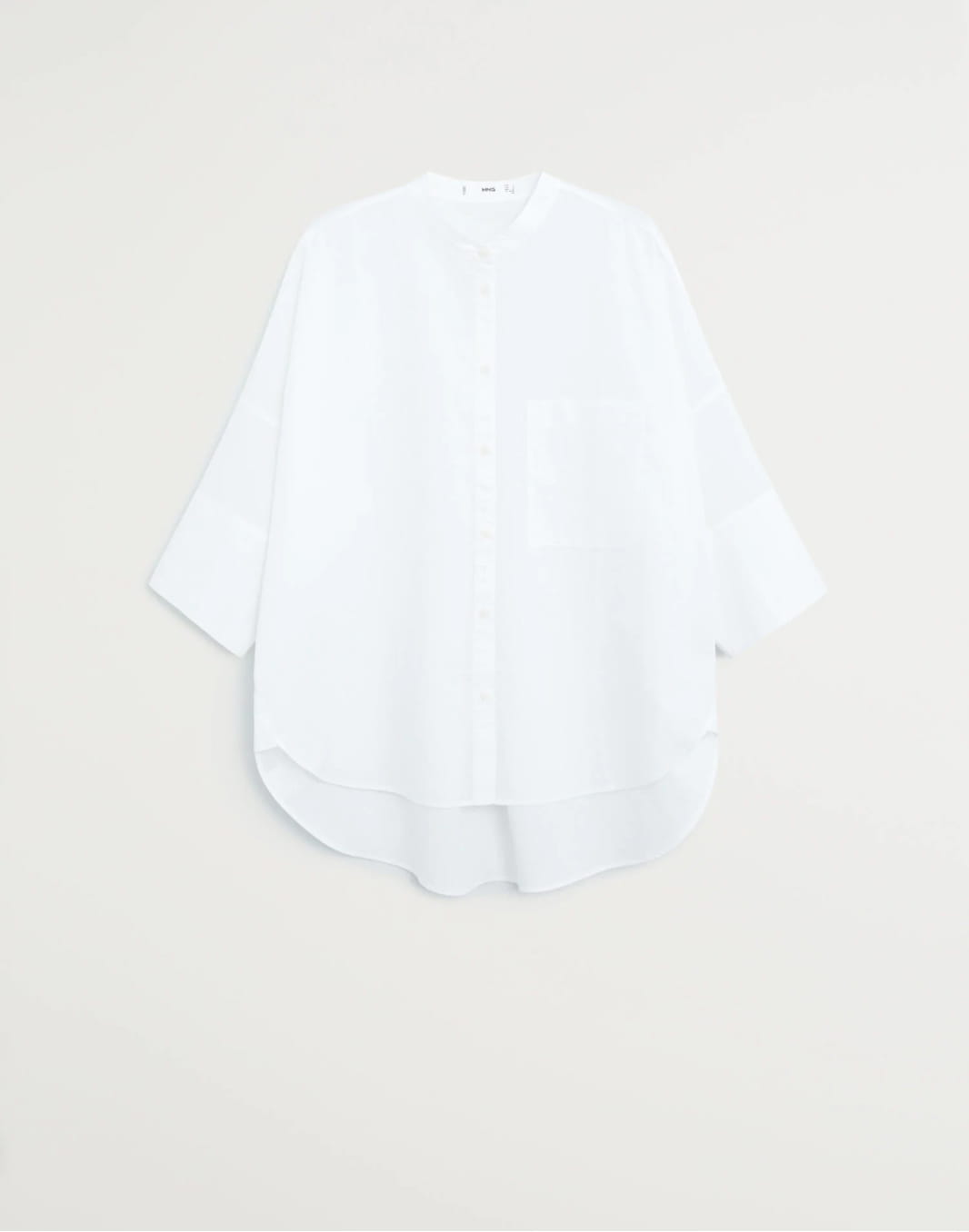 Oversize poplin shirt - Image 2