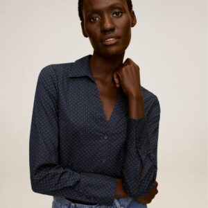 Micro print shirt - Image 1