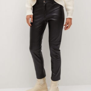 Seam-detail slim-fit trousers - Image 1