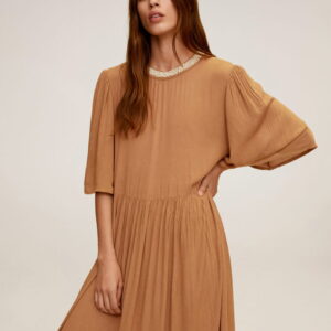 Pearl neck dress - Image 1