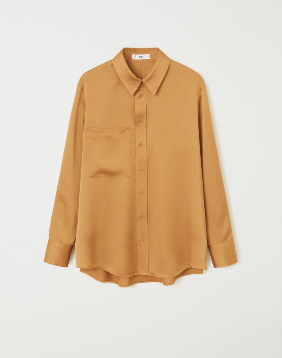 Satin pocket shirt - Image 2