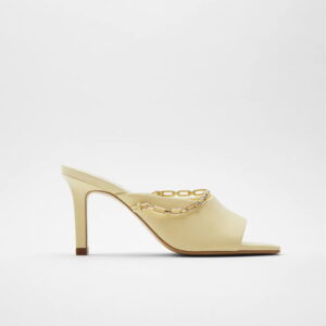 Heel leather sandals - Image 1