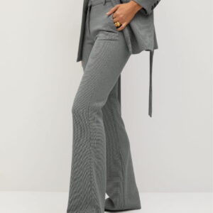 Houndstooth suit trousers - Image 1