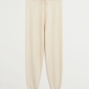 Knit jogger-style trousers - Image 2