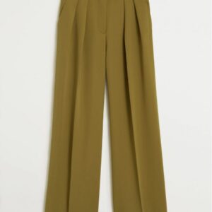 Pleat straight trousers - Image 2