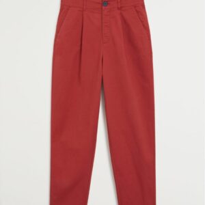 Relaxed fit cropped trousers - Image 2