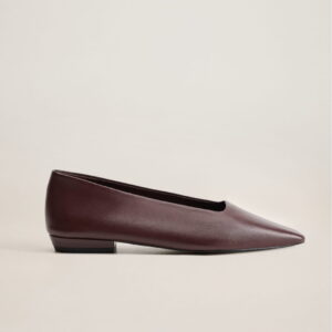 Leather ballerina - Image 1