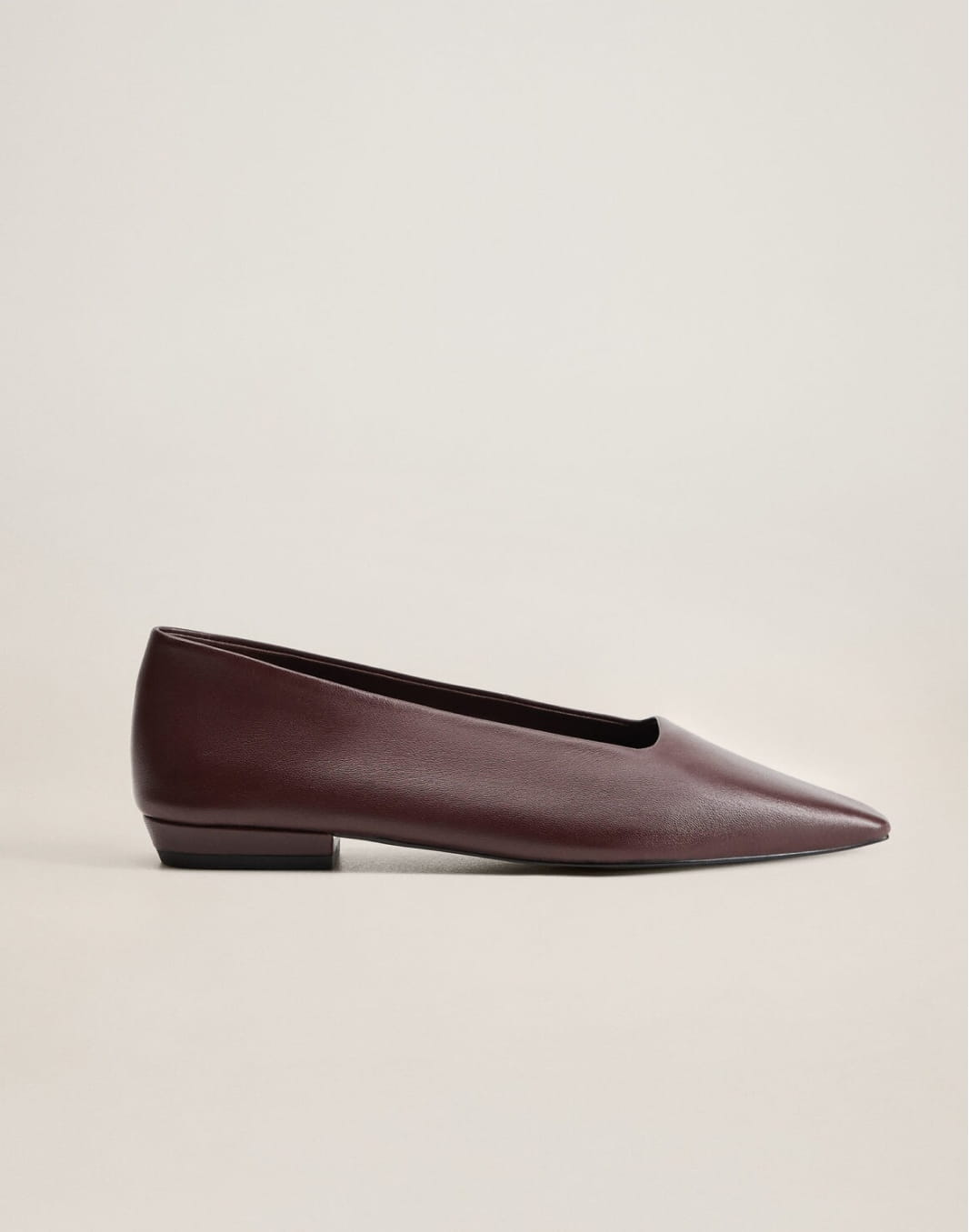 Leather ballerina - Image 1