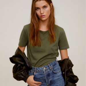 Cotton-blend T-shirt - Image 1
