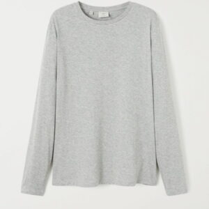 Long sleeve cotton T-shirt - Image 2
