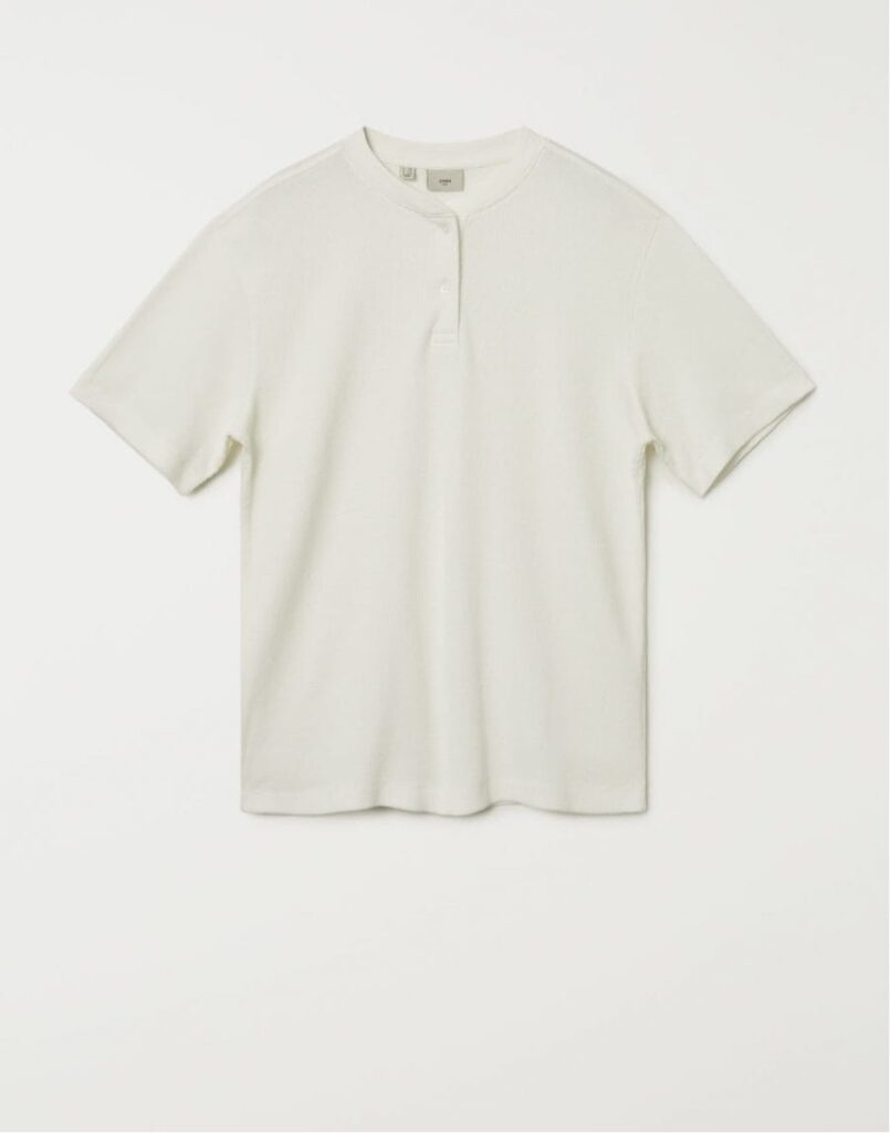 Henley cotton T-shirt