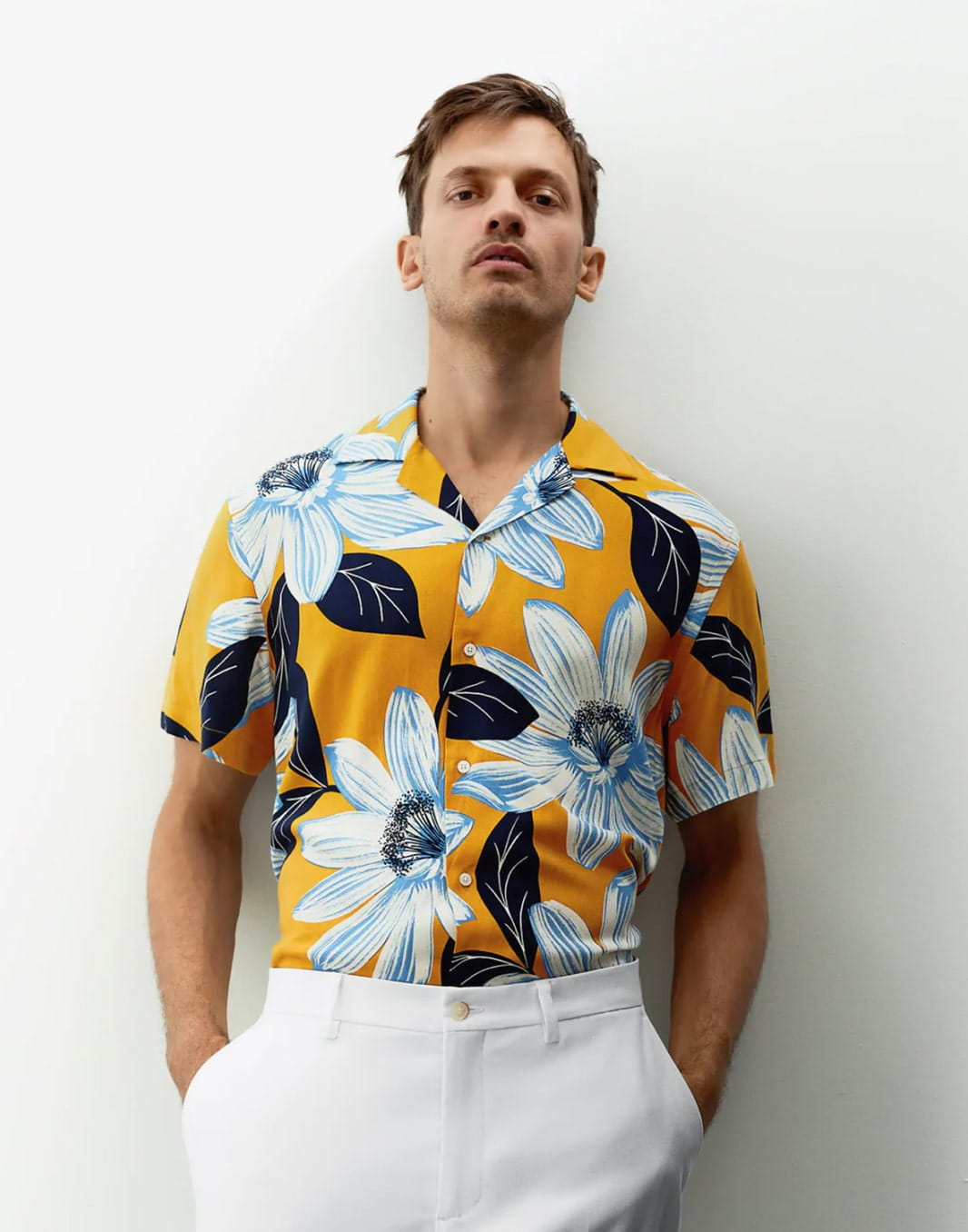Printed flowy shirt - Image 1