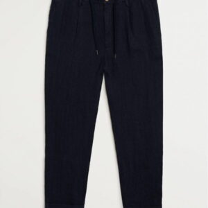 Dark linen trousers - Image 2