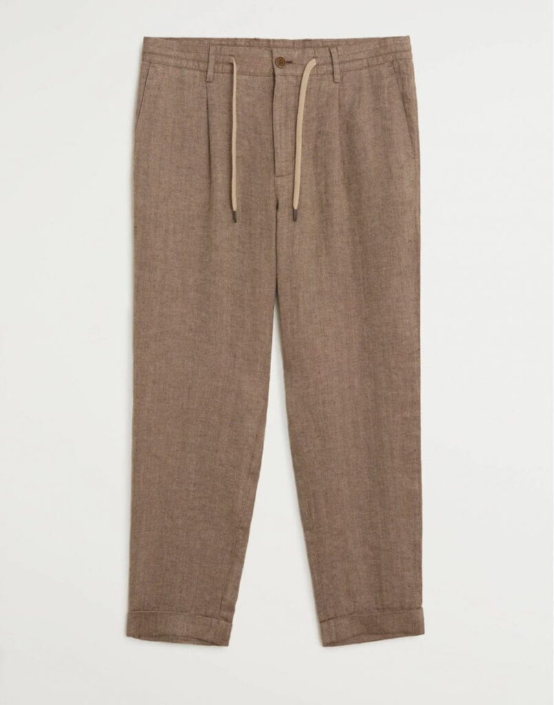 Serge chino trousers