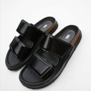 Dark slide sandals - Image 2