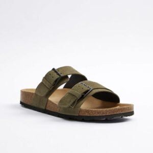 Green slide sandals - Image 2