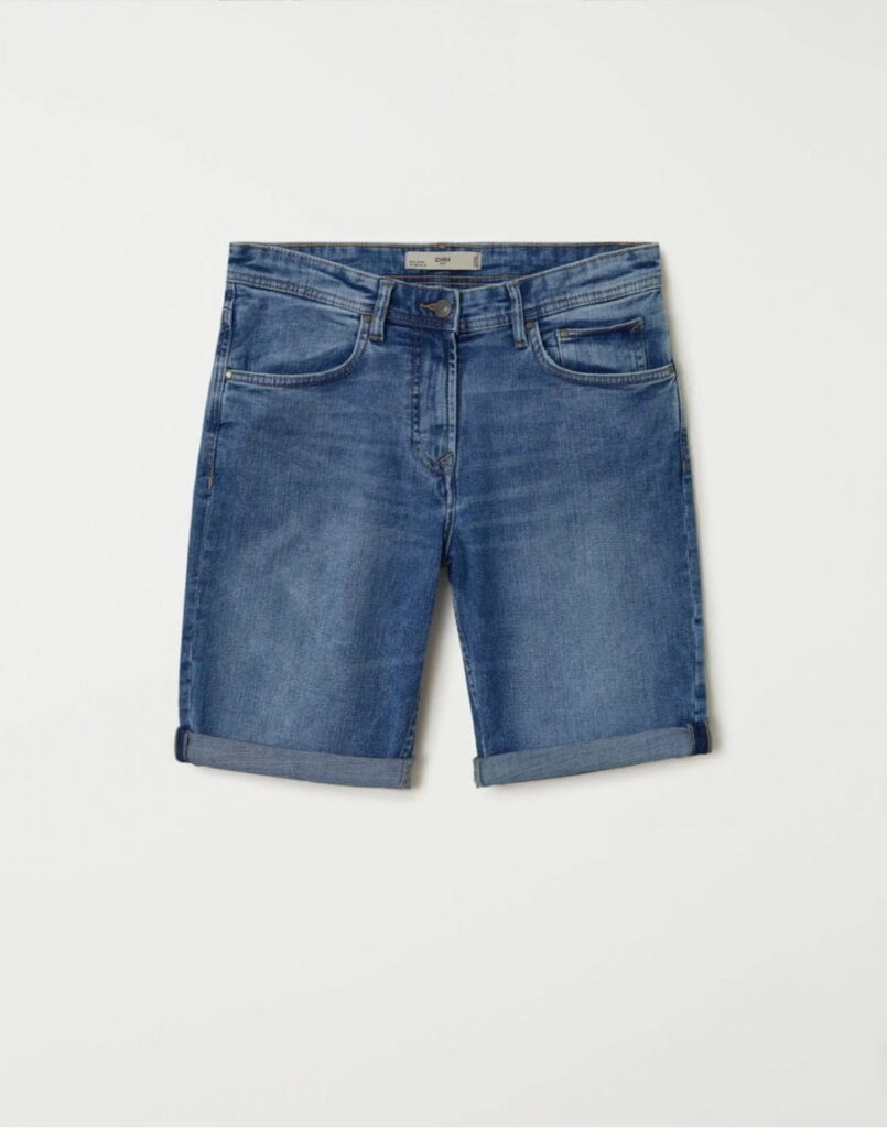 Denim Bermuda shorts