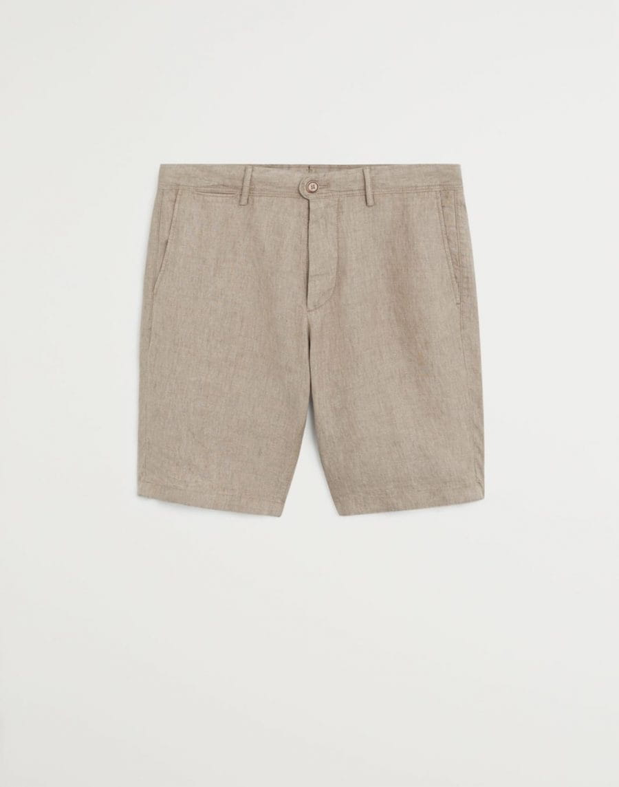 Linen Bermuda shorts - Image 2