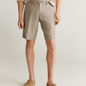 Linen Bermuda shorts - Image 1