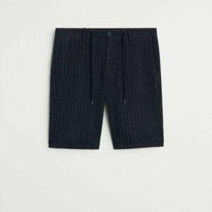 Elastic waist cotton shorts - Image 2